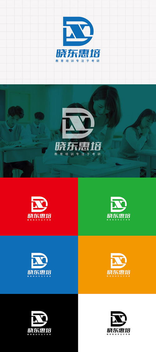 考研教育与咨询品牌Logo设计核心要素解析